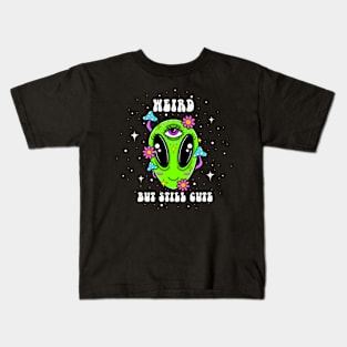 Weird but still cute alien Kids T-Shirt